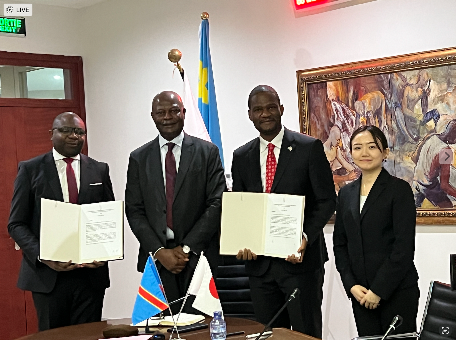 Japan–DRC Partnership to Transform Geological Research